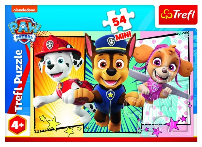 Minipuzzle Paw Patrol 54 Teile