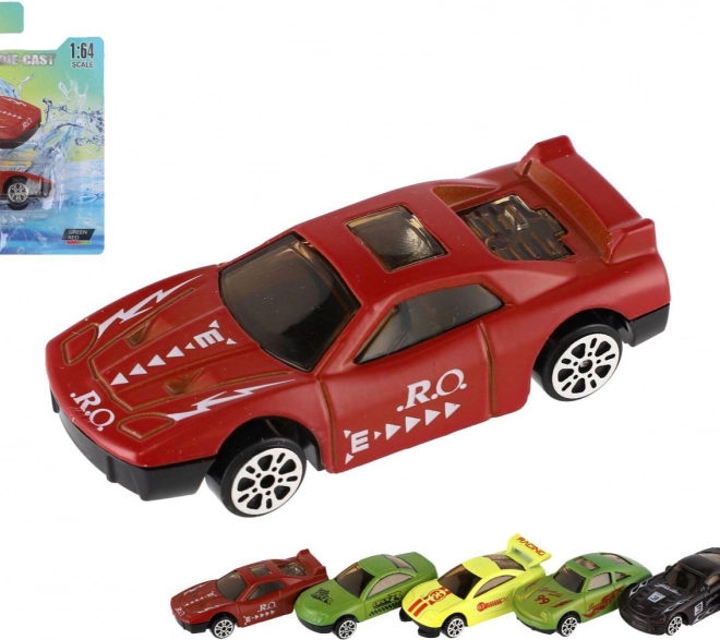 Auto dat van kleur verandert met vrije loop 7 cm - 6 varianten