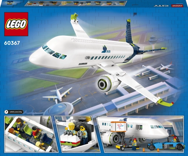 Lego Stad passagiersvliegtuig