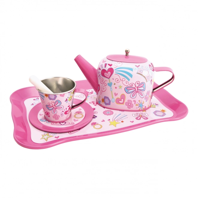 Kinder theeservies met koekjes