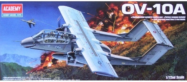 Maquette en plastique de l’avion North American OV-10A Bronco 1:72