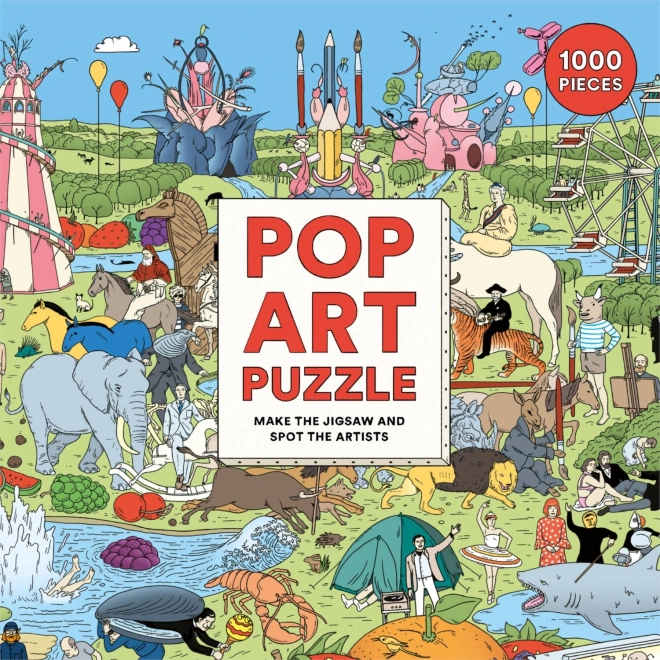 Puzzel Pop Art 1000 stukjes