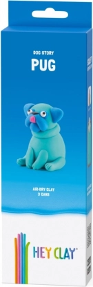 Pâte à modeler Hey Clay Figurine Chien Carlin