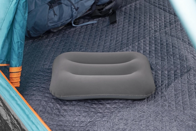 Inflatable Velour Pillow Gray Bestway