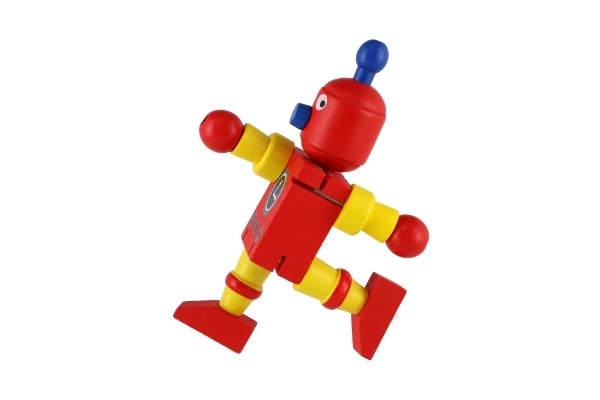 Robot hout 12cm vanaf 18 maanden - 1 stuk