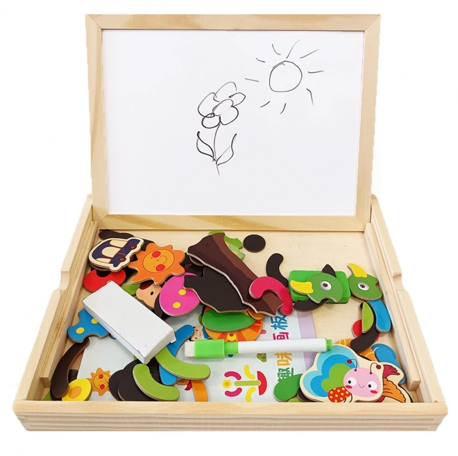 Magnetisch houten bord