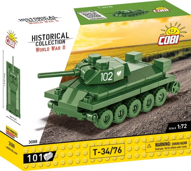 Bouwset tank T-34/76