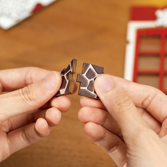 Weihnachtlicher Buchstütze 3D-Puzzle