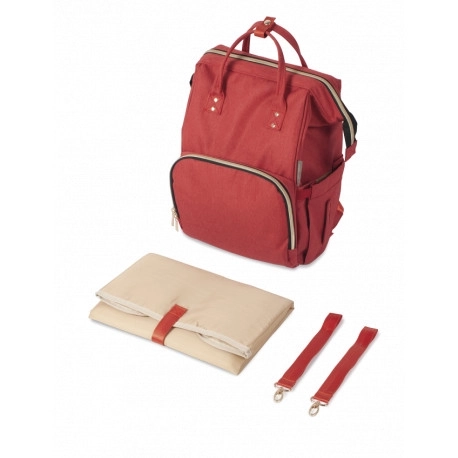 Verschoonrugzak Lady Mum rood