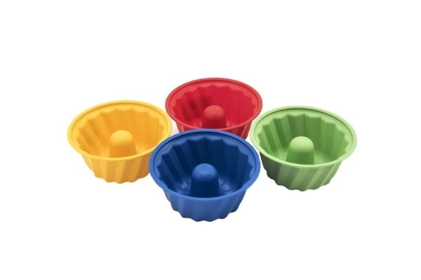 Plastic zandvorm voor tulband ronde 12x7cm 12m+
