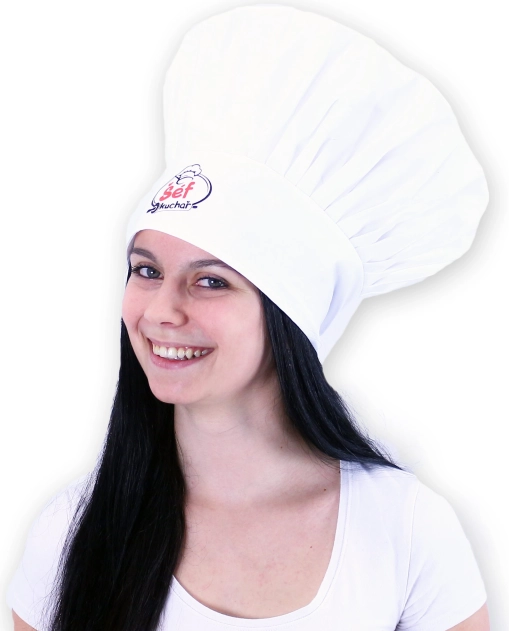 Chef’s Hat for Adults with “Head Chef” Print