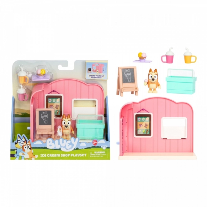 Bluey Mini Eisdiele Spielzeug