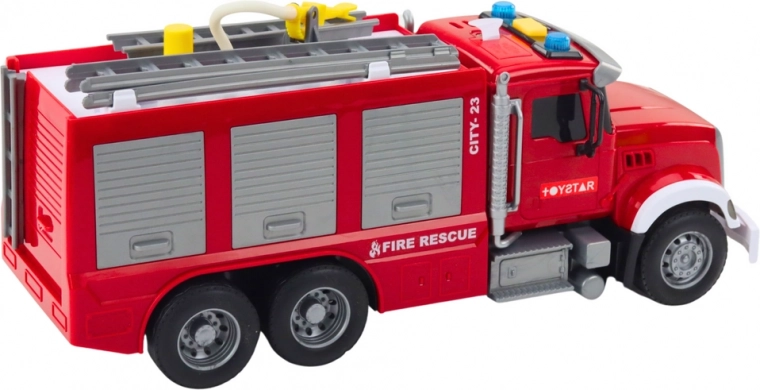 Lights and sounds like real firefighters