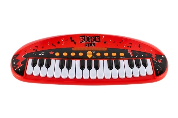 Kinderen piano ROCK STAR met 31 toetsen