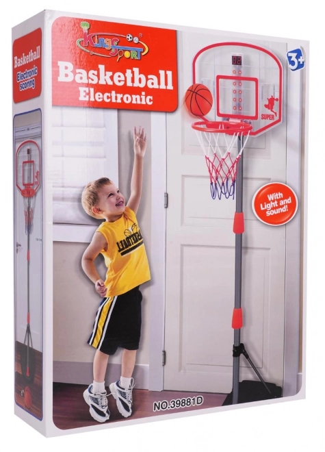 Basketbalbal 205cm + accessoires