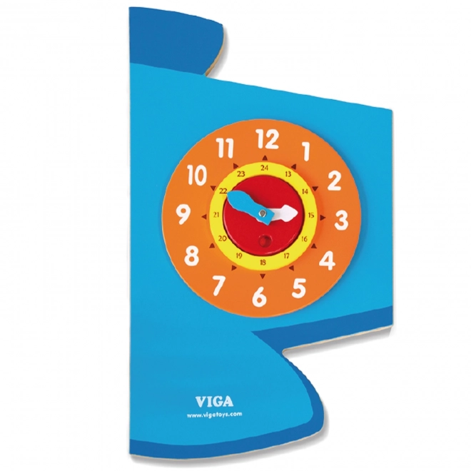 VIGA Montessori Wooden Wall Sensory Board Airplane