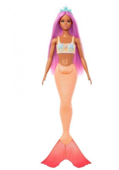 Barbie Meerjungfrau Puppe mit orangem Schwanz