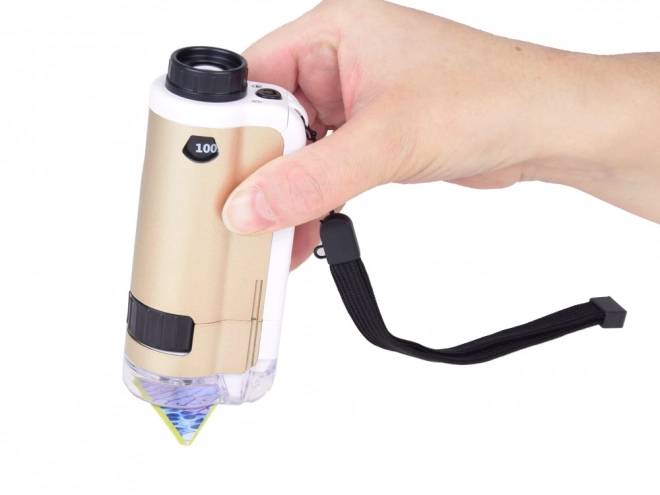 Zakmicroscoop voor kinderen met vergroting