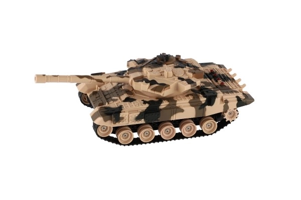 Remote-Controlled Tank with Rechargeable Pack and Sound Effects