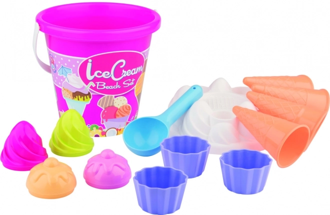 Setspeelgoed voor zand ijsje - roze