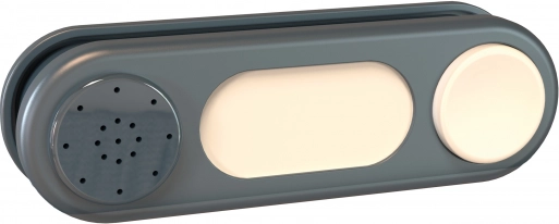 sonnette électronique pour maisons de jardin pour enfants Smoby – grise