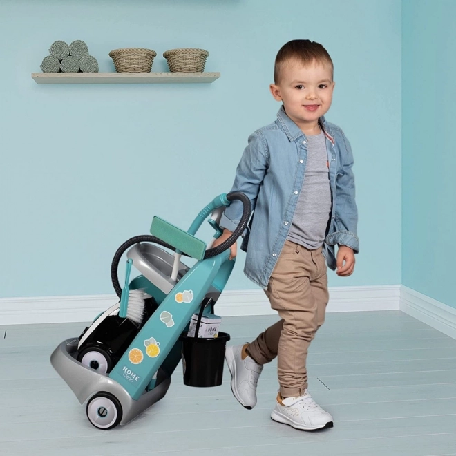 Smoby schoonmaakkarretje met stofzuiger voor kinderen