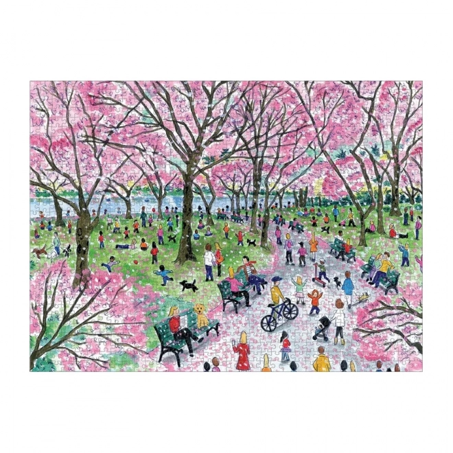Puzzle Galison Fleurissant cerisier 1000 pièces