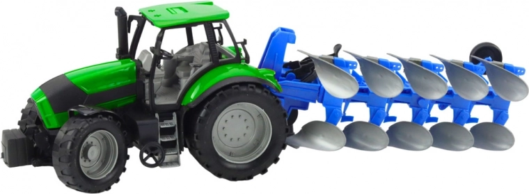 Powerful plow with multiple discs