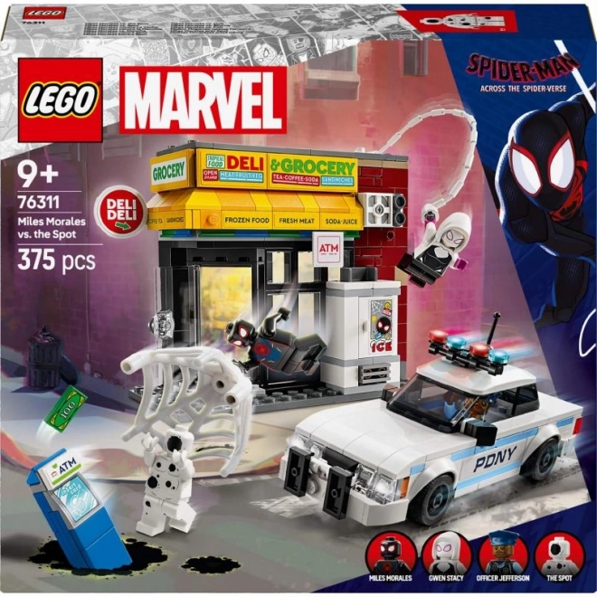 LEGO Marvel Miles Morales versus Spot