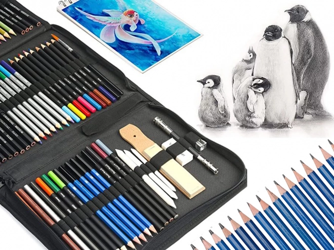 Set voor schetsen en tekenen voor professionals