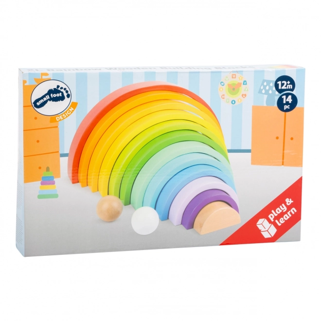 Small Foot Houten Stapelbare Regenboog XL