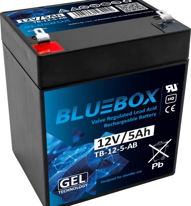 VRLA AGM Gel Battery 12V 5Ah for Car Accumulators