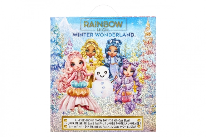 Rainbow High Wintermodepop - Skyler (Blauw)