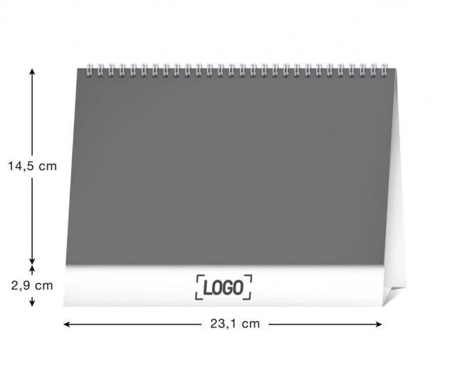 NOTIQUE Bureaukalender Tuinier 2025, 23,1 x 14,5 cm