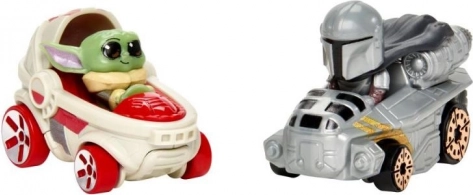 Exclusieve auto’s Grogu en The Mandalorian