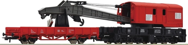 Roco kraanwagon met beschermingswagen DB AG, H0