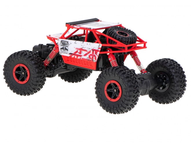 Remote Control Rock Crawler Car – Red