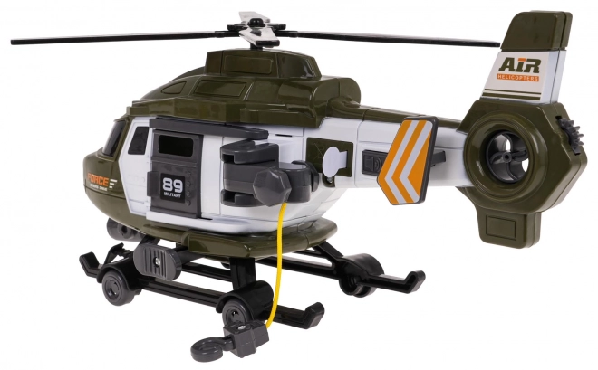 Military Rescue Helicopter 1:16