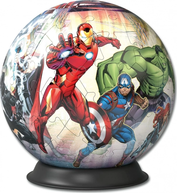 Puzzle-Boule Marvel : Avengers 72 pièces