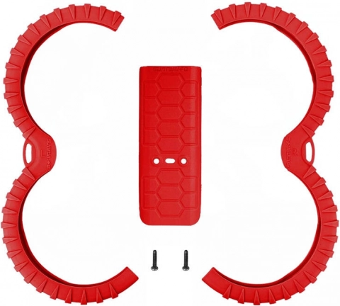 coque arrière de protection pour DJI Avata 2 de Sunnylife (rouge)