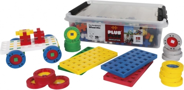 Plus-Plus BIG Go! construction set in storage box – 200 pieces