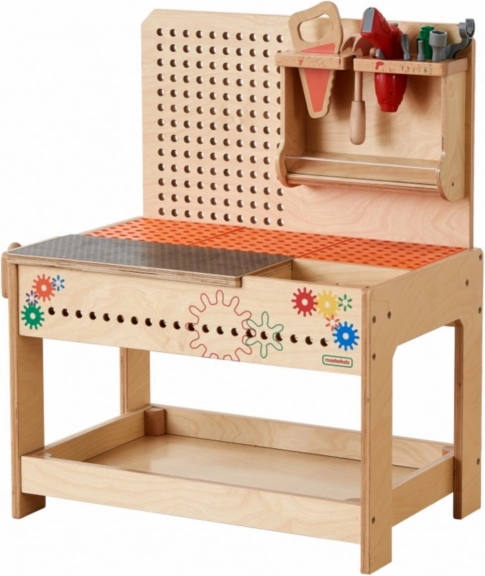 Atelier en bois XXL Montessori STEM avec outils MASTERKIDZ