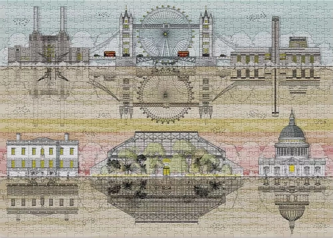 Puzzel London 1000 stukjes van Cloudberries