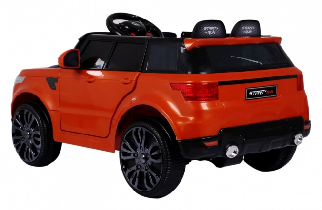 Elektrische auto Land Rapid Racer oranje