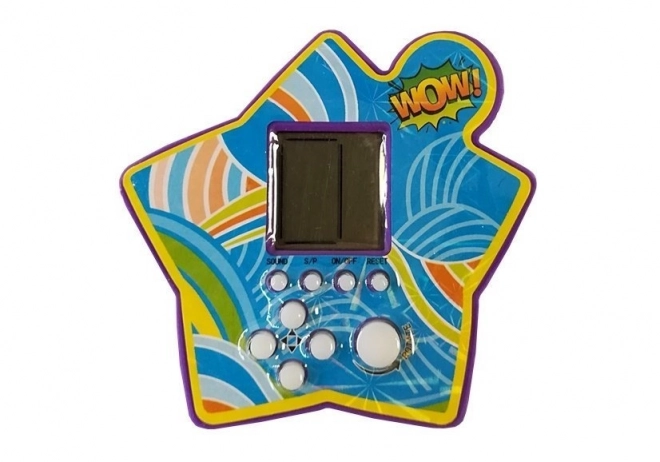 Elektronisches Taschenspiel Tetris Stern lila