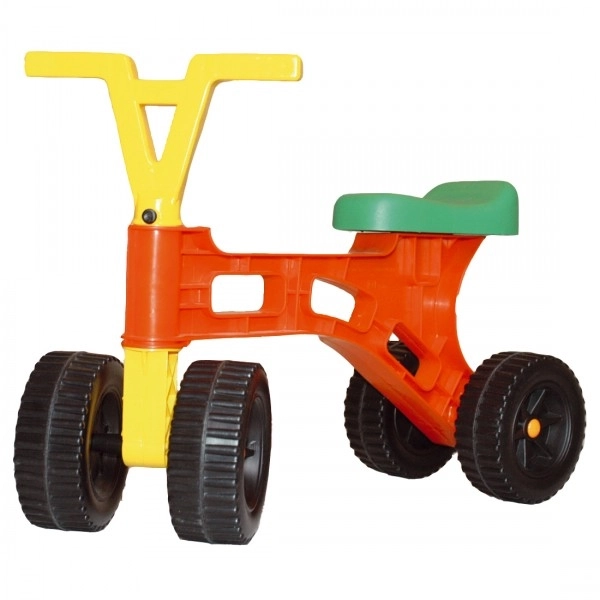 Loopfiets Roloped plastic zithoogte 27cm ass. 2 kleuren vanaf 18 maanden