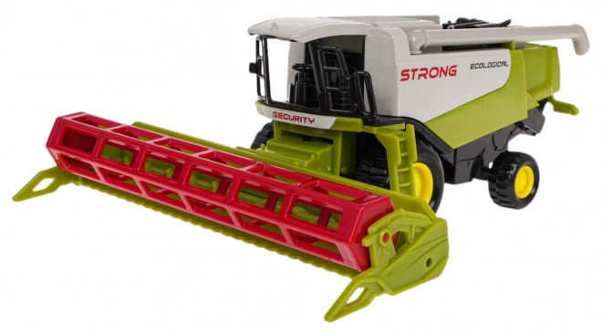 Ensemble de véhicules agricoles Tracteur + moissonneuse