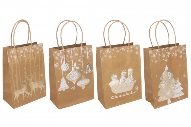 Geschenktas M 21x27x11 cm KERST