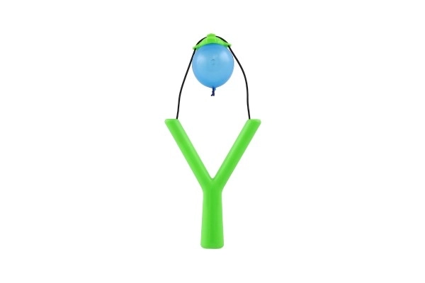 Lance-pierre avec bombes à eau/ballons 36 pcs plastique 14x19cm 2 couleurs dans un sac