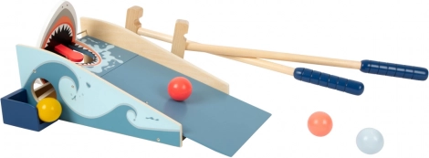 Sanfte Rückgabe der Bälle ins Spiel